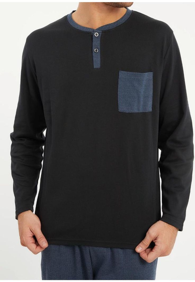 Pijama de Hombre Algodón 67.1803 Kayser-2