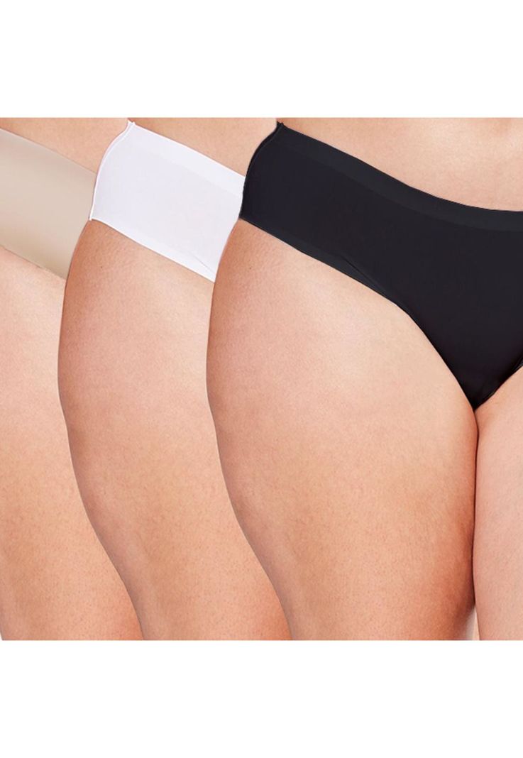 Pack calzon pantaleta Microfibra Kayser P314200M-BLA Blanco XL