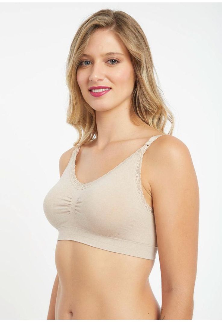 PACK 2X  SostenMaternal  Microfibra P250.5601-NEG1 Kayser-1