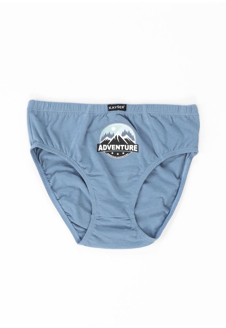 Pack 5x slip midi algodón P595041M-AZU Kayser-3