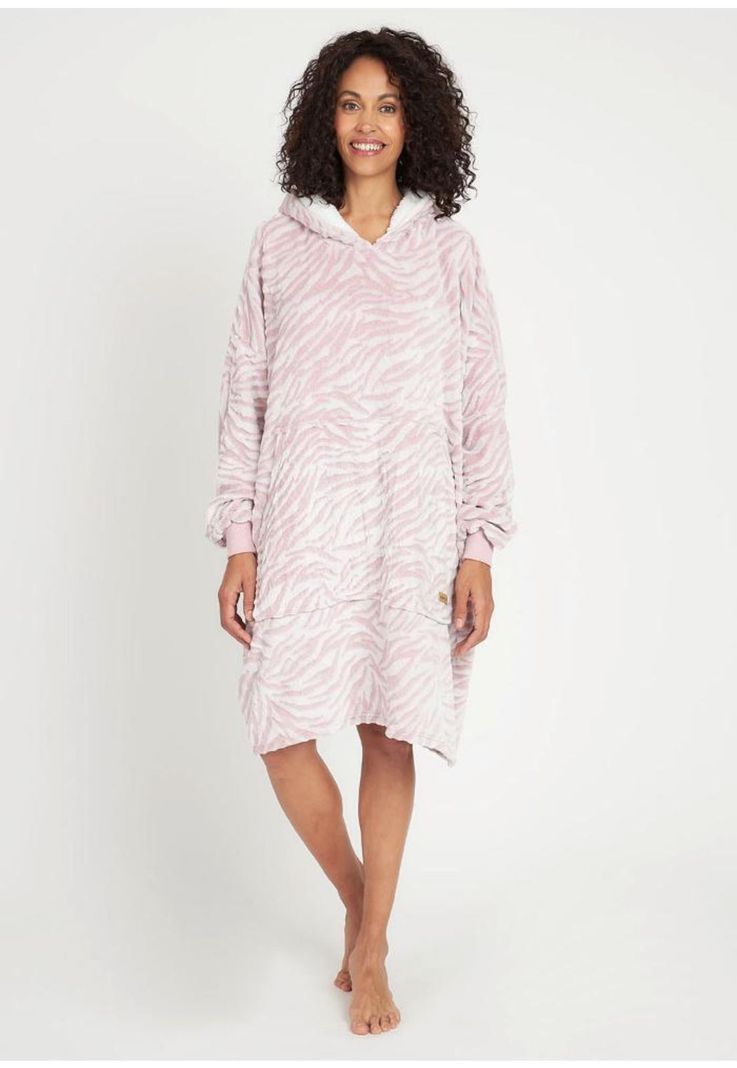 Poleron frazada Mujer Coral fleece 6025-ROS KAYSER-0