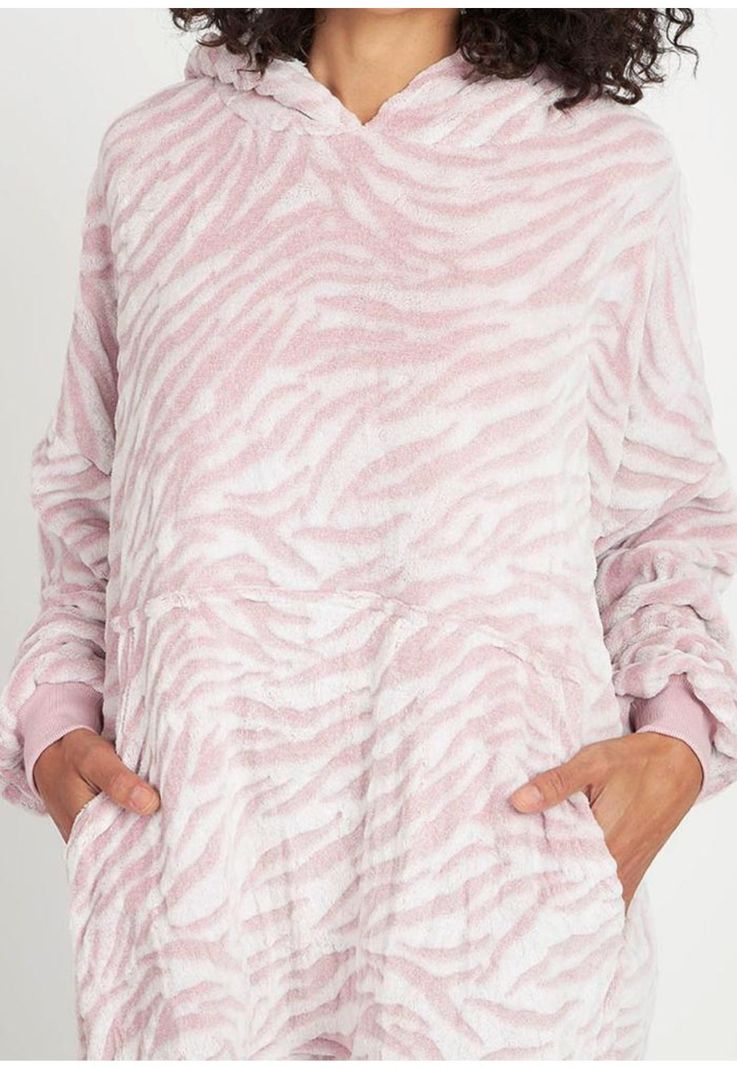 Poleron frazada Mujer Coral fleece 6025-ROS KAYSER-2