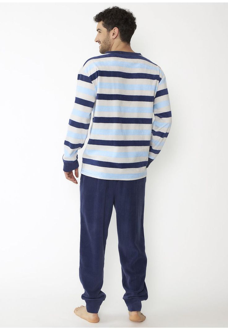 PIJAMA HOMBRE POLAR 67.1248-AZU KAYSER-1