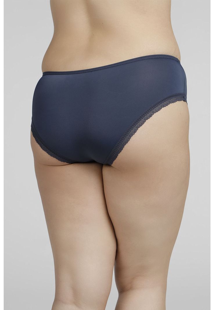Pack 3xPantaleta Microfibra Azul P3149025M-AZU Kayser-2
