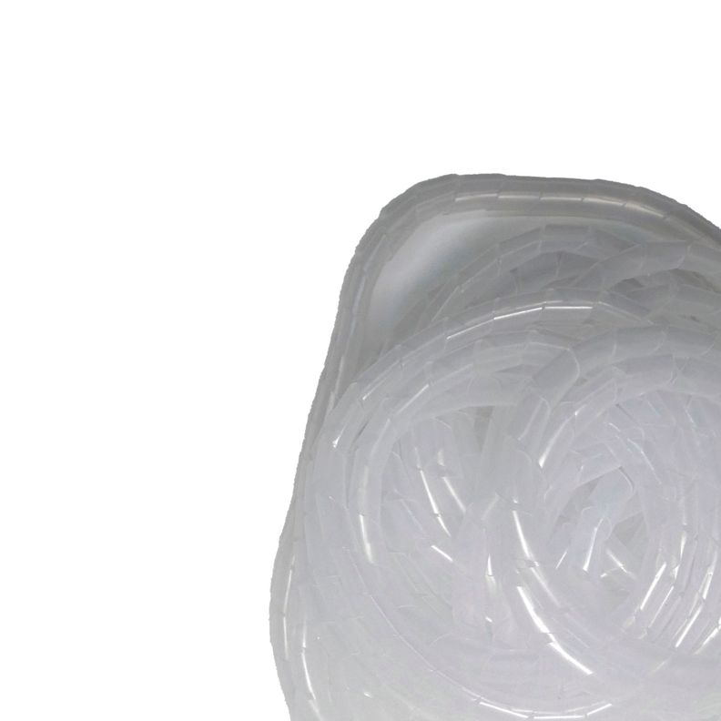 Organizador / Ordena Cable En Espiral blanco - 8mm - 10 Mts-1