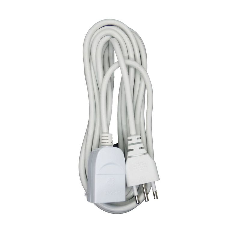 Alargador Eléctrico blanco 5 Mts Philco - Sello Sec-0