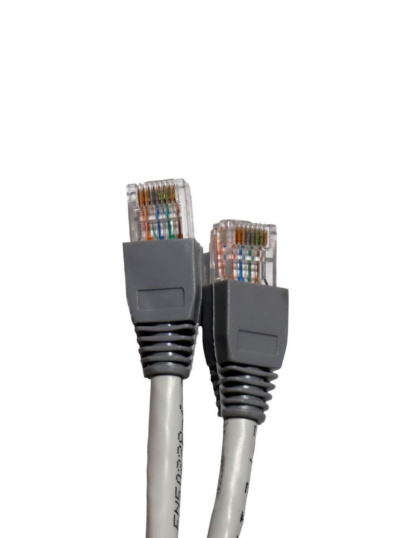 Cable De Red 10 Metros Trimerx Gris Cat6 Utp Rj45 100% Cobre-1