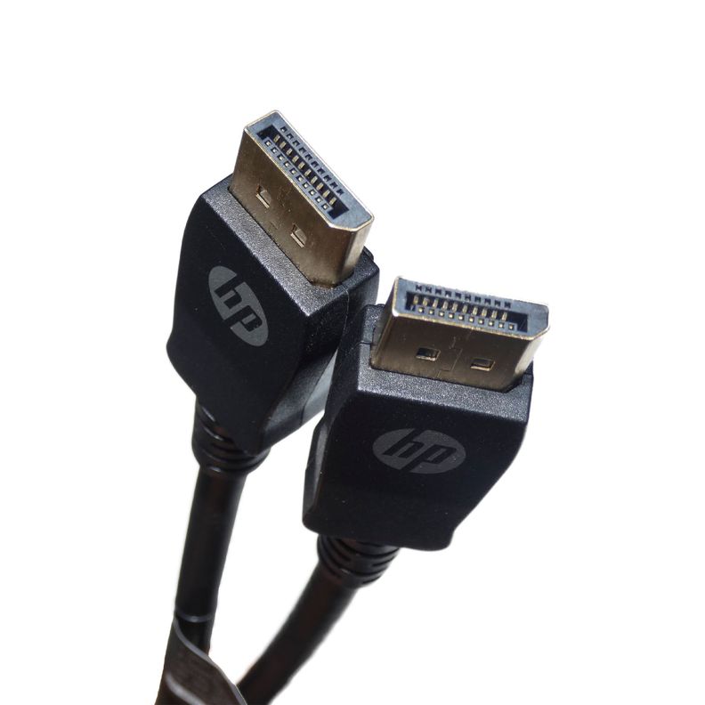 Cable Displayport Hp - 1m - 4k Uhd - 3d - Full Hd-1