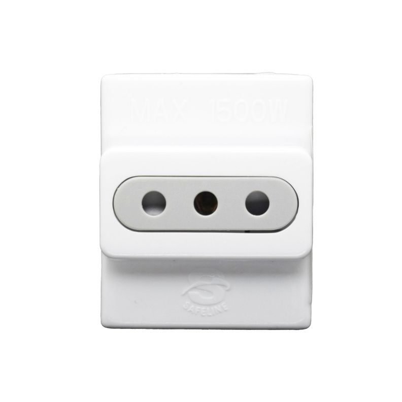 Adaptador Enchufe Triple - Macrotel - Certificado Sello Sec-2