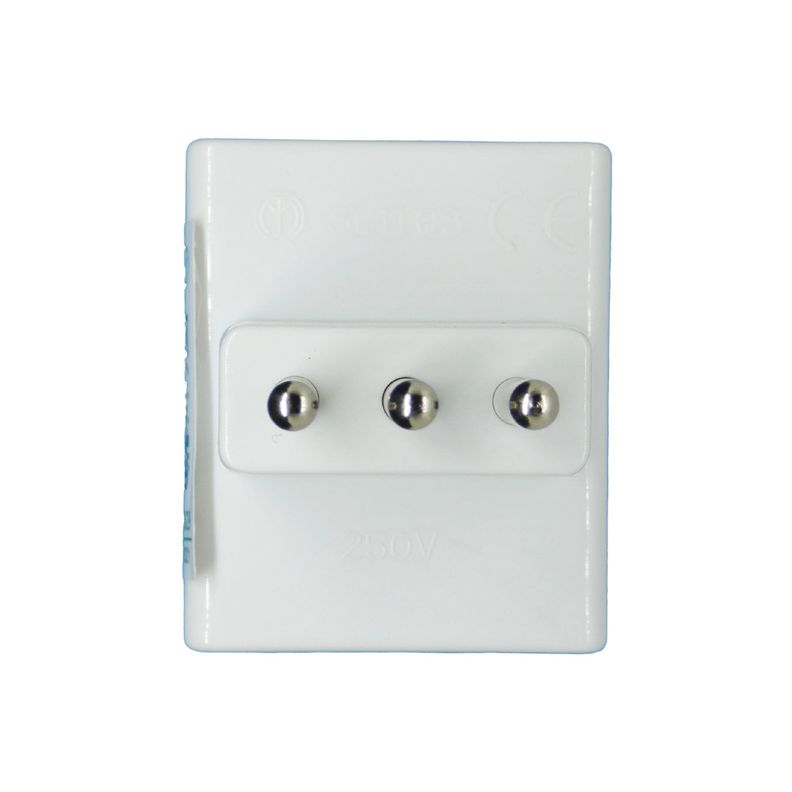 Adaptador Enchufe Triple - Macrotel - Certificado Sello Sec-3