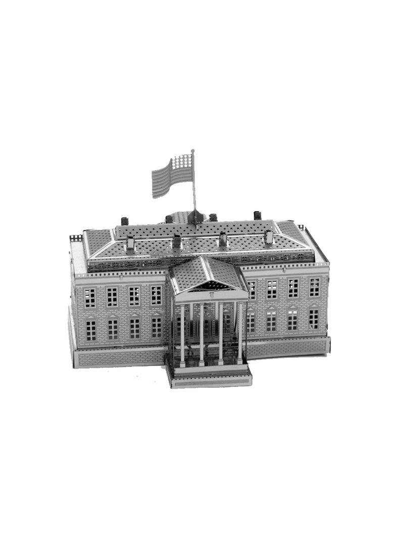 Puzzle 3d Metálico - Casa Blanca - Eeuu-1