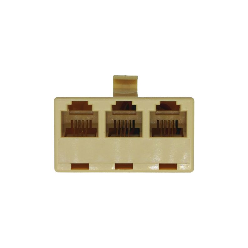 Splitter De Teléfono 1x3 Macrotel - Rj11 - Telefonía-0