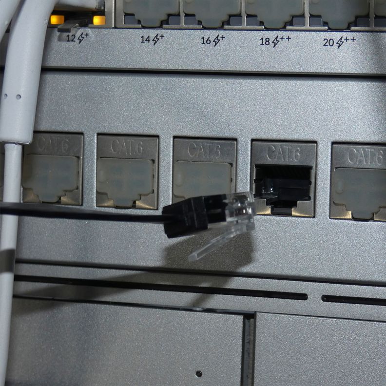 Cable De Red Hp flat 2 Metros - Cat6 - 1 Gigabit Ethernet / Lan-3