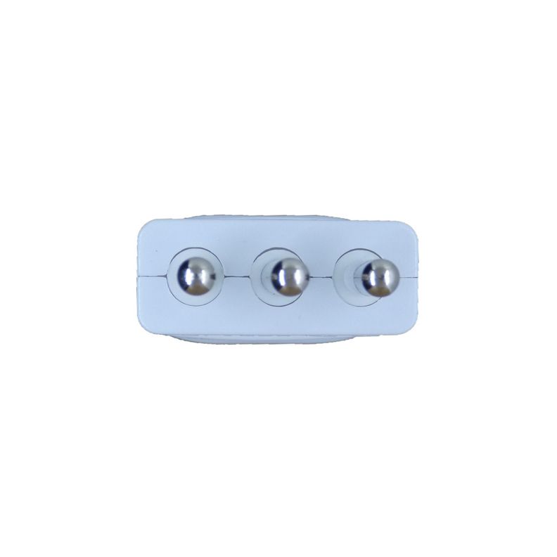 Enchufe Macho Blanco Macrotel - 1500w - Sello Sec-1