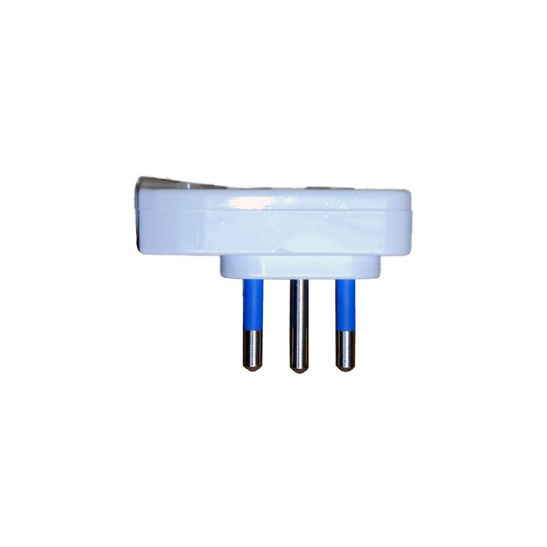 Enchufe Macho Horizontal Blanco 1500w Philco - Sello Sec-0