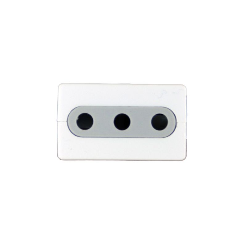 Enchufe Hembra Blanco Macrotel - 1500w - Sello Sec-1