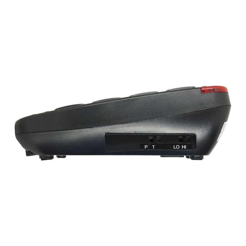 Teléfono Fijo De Sobremesa Con Número Grande Negro Philco-3
