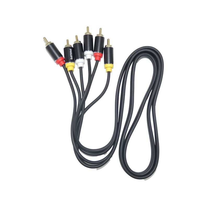 Cable Rca De Audio Y Video Stereo 1,2m Philips-2