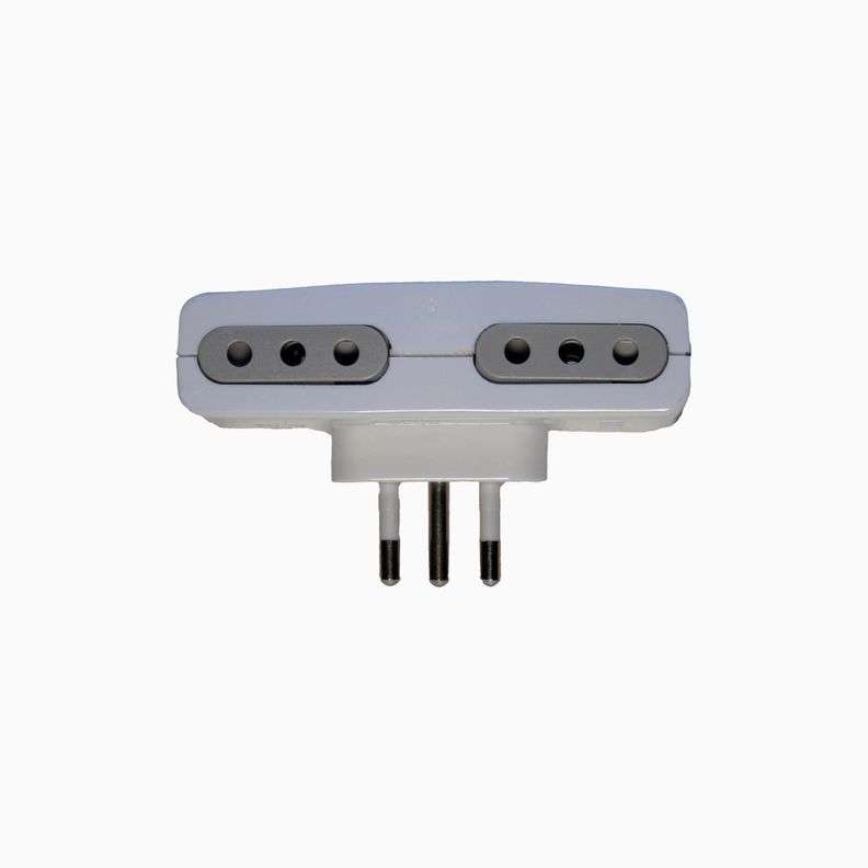 Adaptador Eléctrico / Enchufe 4 Tomas - Macrotel - Sello Sec-0