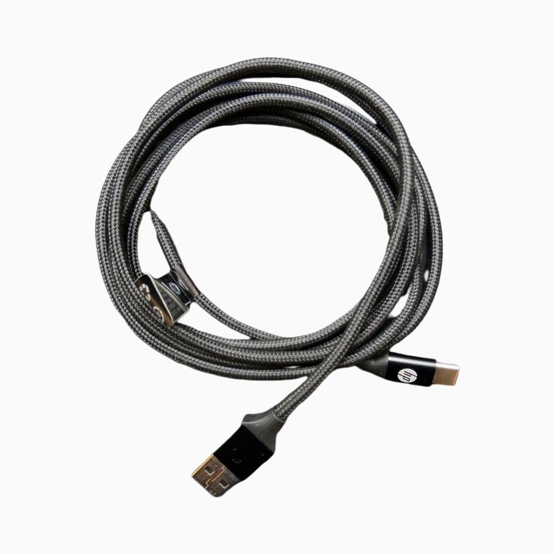 Cable Usb HP Tipo-a A Tipo-c - Negro - 2 Metros-0
