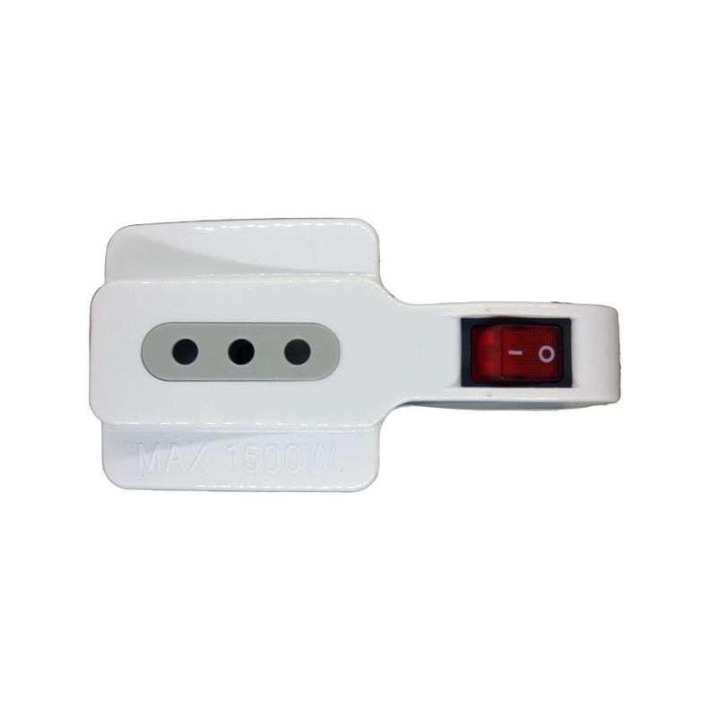 Enchufe Adaptador Triple Con Switch Macrotel - Sello Sec-0