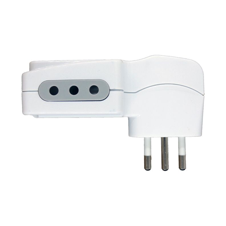 Enchufe Adaptador Triple Con Switch Macrotel - Sello Sec-1