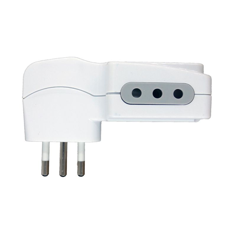 Enchufe Adaptador Triple Con Switch Macrotel - Sello Sec-2