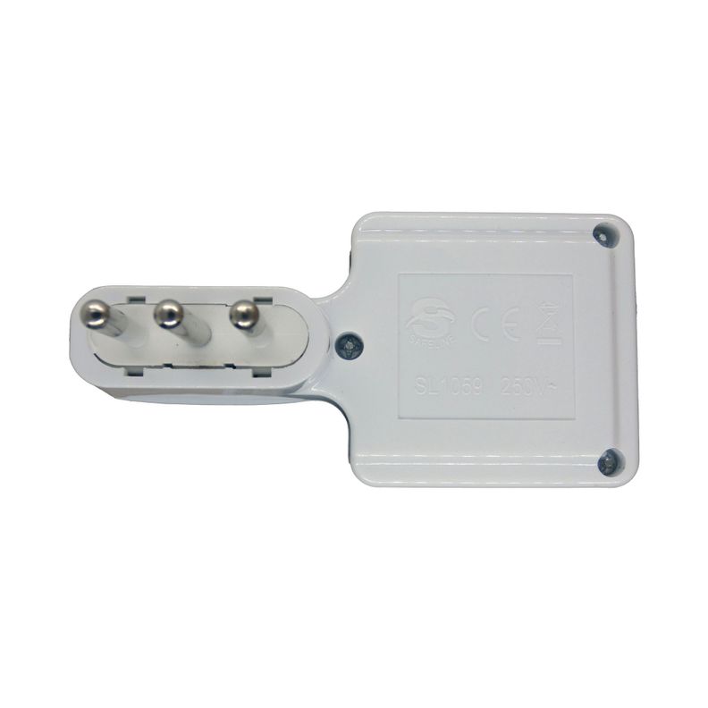 Enchufe Adaptador Triple Con Switch Macrotel - Sello Sec-3
