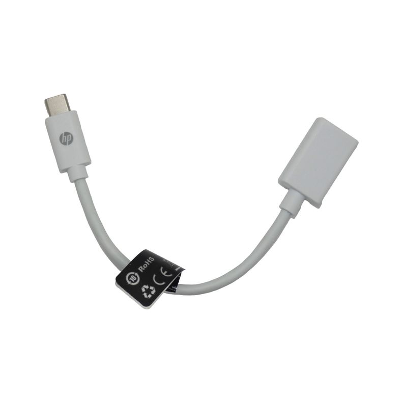 Cable Adaptador Otg Usb-c / Usb Hembra Hp-0