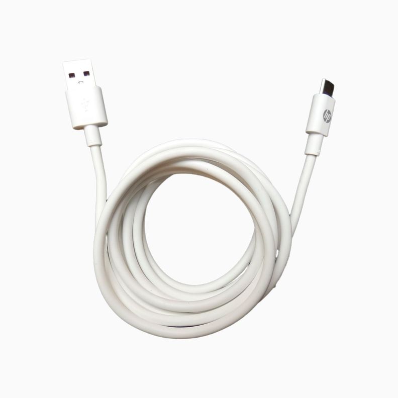 Cable Usb HP Tipo-a A Tipo-c - blanco - 2 Metros-0