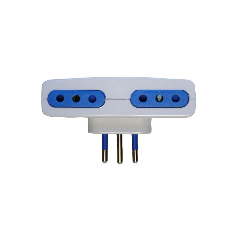 Enchufe Plano 4 Tomas 1500w Philco - Sello Sec-1