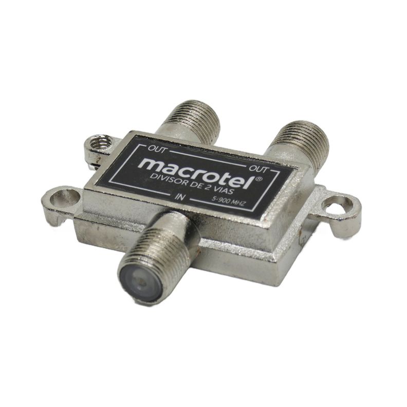 Splitter Coaxial 1x2 Tv Y Cable Macrotel-1