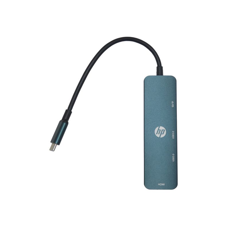 Adaptador Usb-c A Hdmi, Usb Y Sd/tf Hp-0