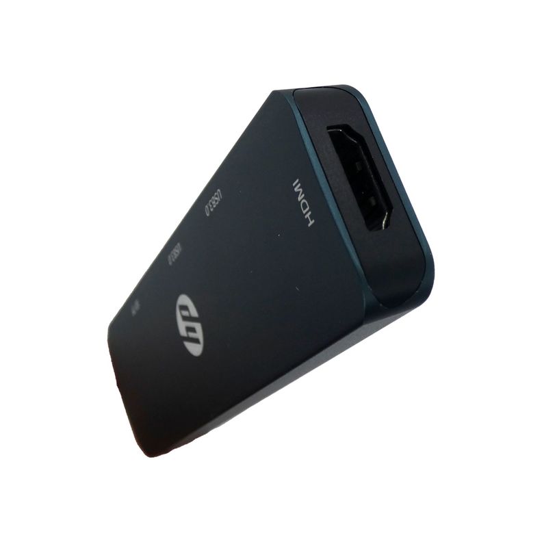 Adaptador Usb-c A Hdmi, Usb Y Sd/tf Hp-3