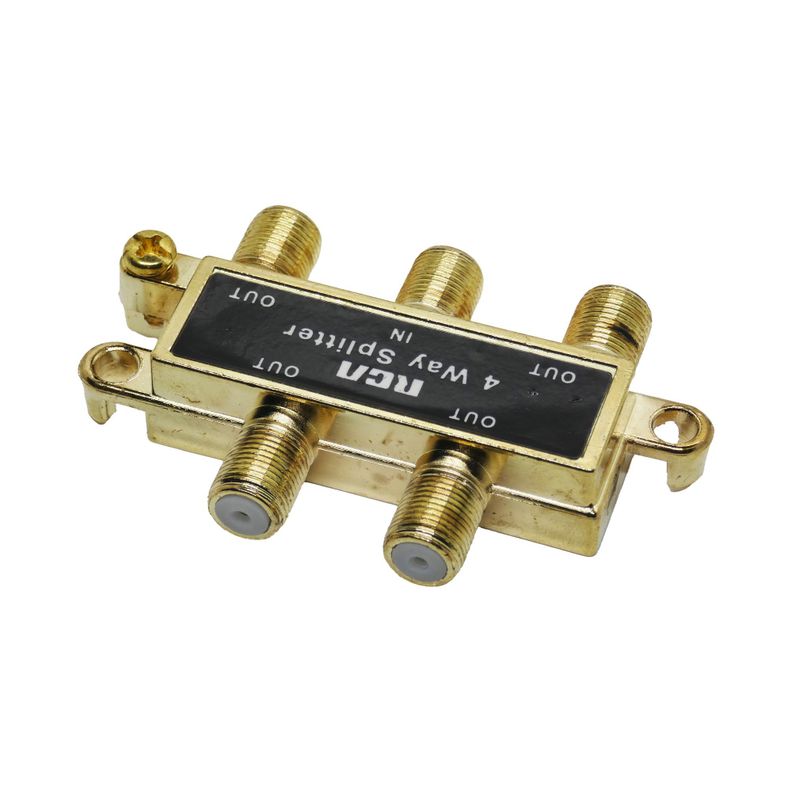 Splitter Coaxial rca 1x4 - Tv Cable-2