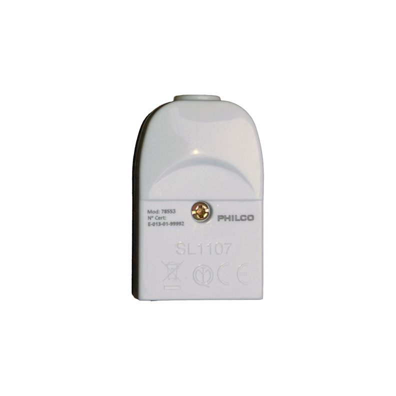 Enchufe Hembra Blanco 1500w Philco - Sello Sec-0