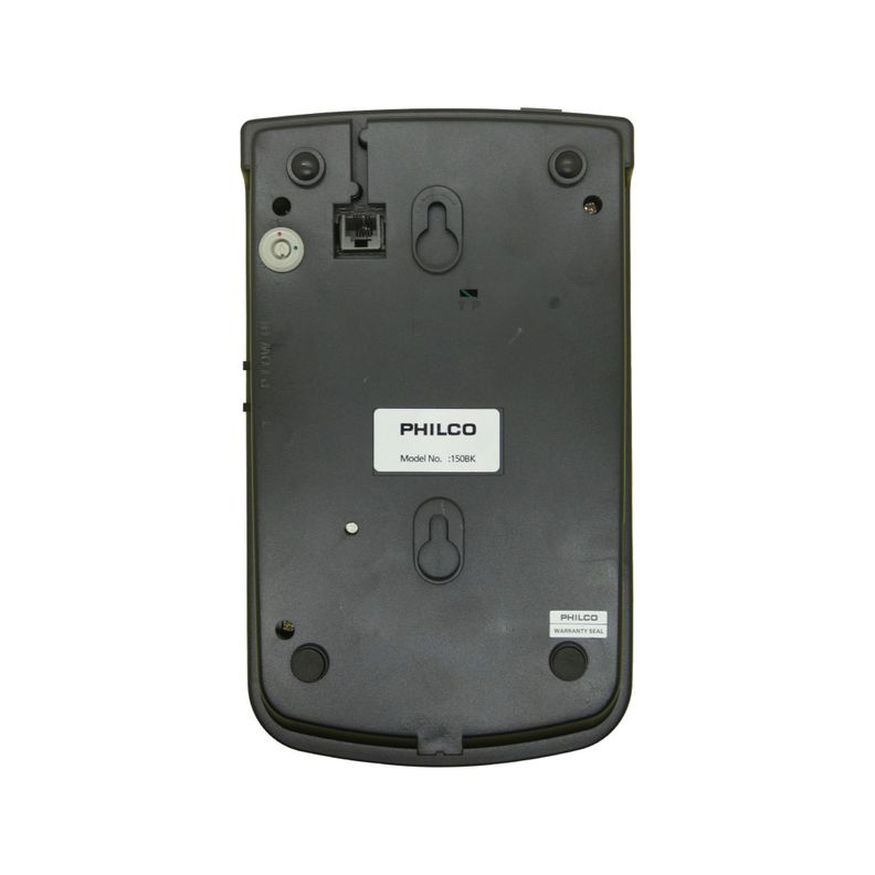 Teléfono Fijo de sobremesa negro Philco-2