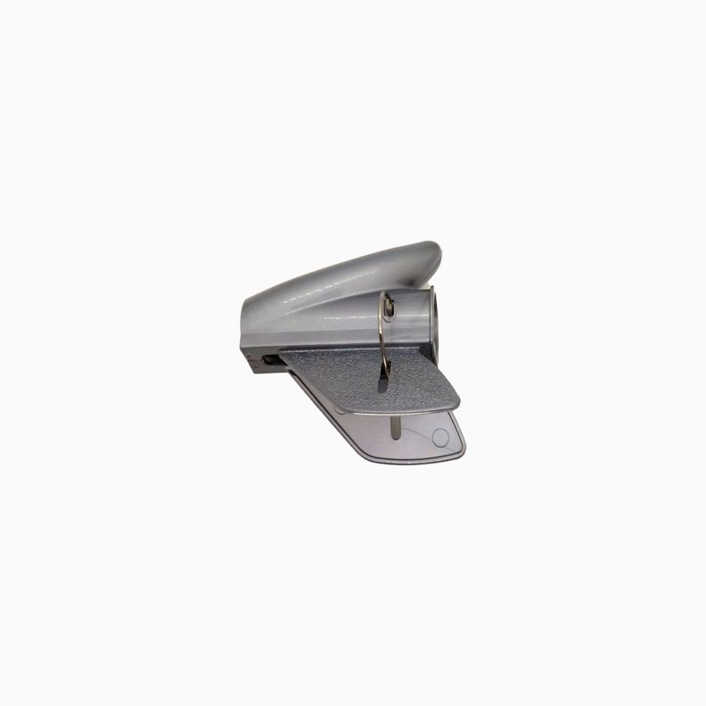 Organizador / Ordena Cable En Espiral gris - 20mm - 1,5 Mts-1
