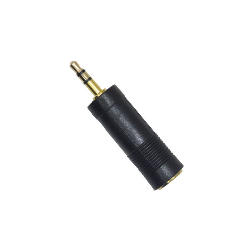 Adaptador De Audio 3,5 Mm Macho / Hembra 1/4 Macrotel-0