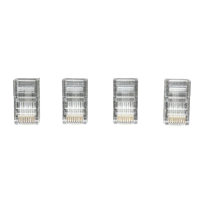 Pack De 4 Conectores Rj45 macrotel - Cable Utp - Red - Lan-0