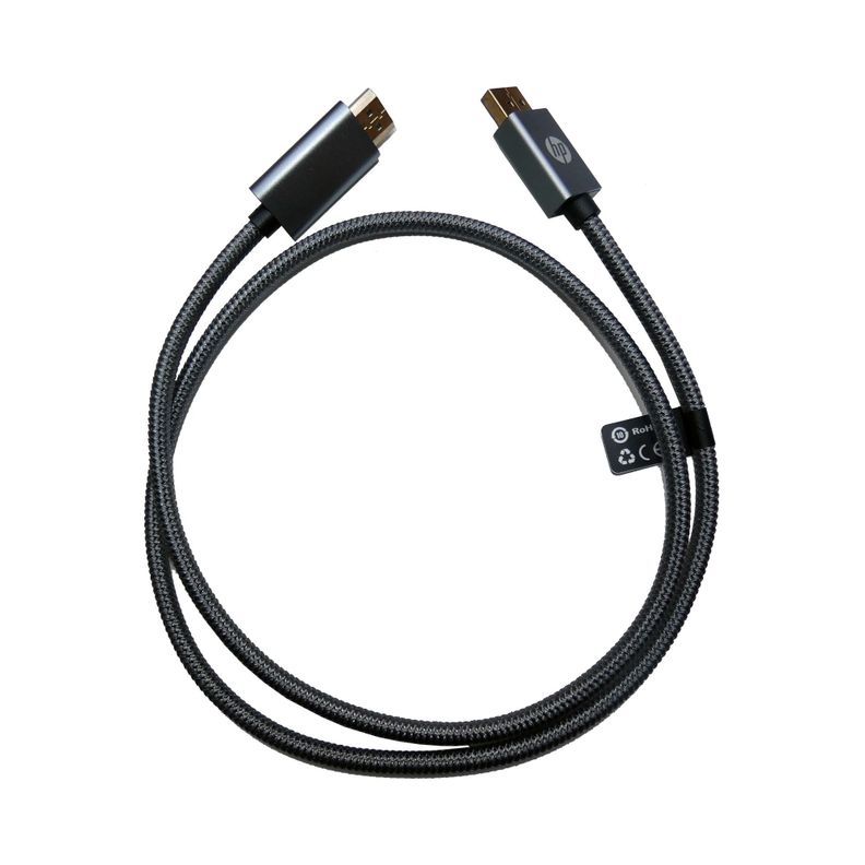 Cable Displayport A Hdmi Hp - 1m - 4k / Uhd - 3d - Full Hd-1