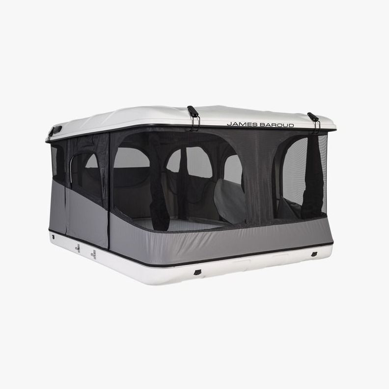 Carpa de techo James Baroud Grand Raid M blanca-0