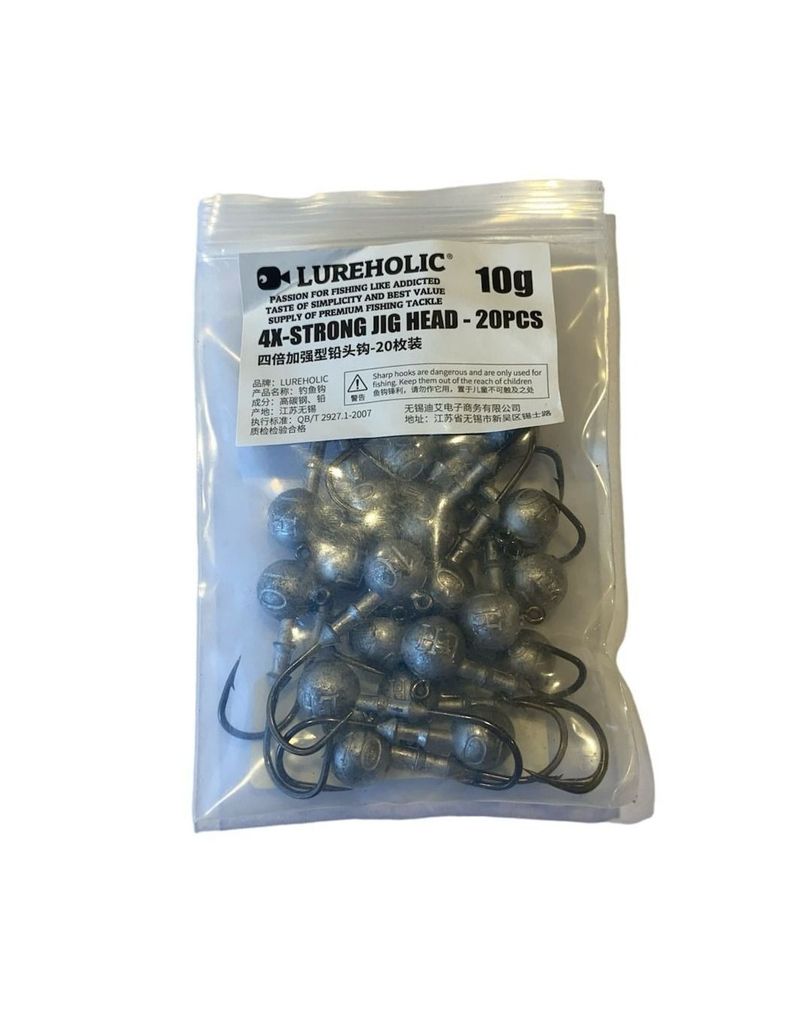 JIG HEAD LUREHOLIC 4X STRONG 5GR 20UN-2