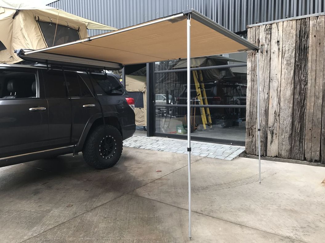 Toldo Volcano Off Road 2,5 x2,5 Gris C/luz Led-0