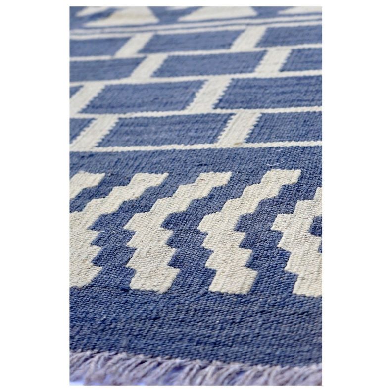 Alfombra Kilim Moderno 166 x 242 cm - Hecho a Mano-1