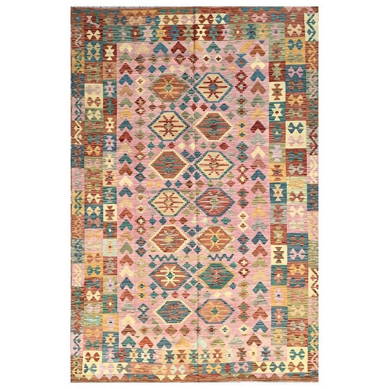 Alfombras Kilim Vegi 198 x 296 cm - Hecha a Mano-0