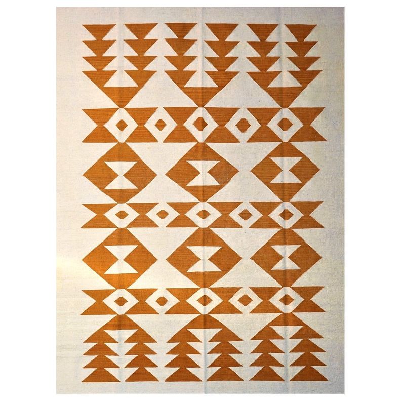 Alfombra Kilim Moderno 160 x 250 cm - Hecho a Mano-0