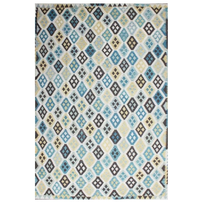 Alfombra Kilim Vegi 208 x 295 cm - Hecho a Mano-0
