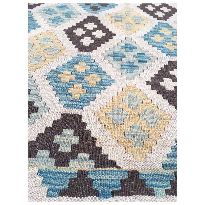 Alfombra Kilim Vegi 208 x 295 cm - Hecho a Mano-2