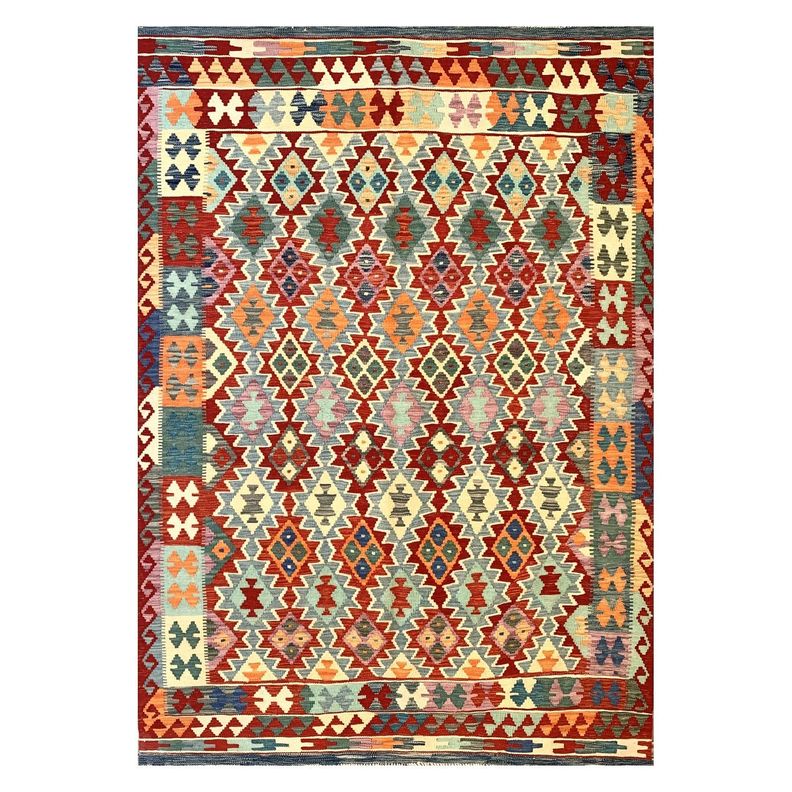 Alfombras Kilim Vegi 154 x 215 cm - Hecha a Mano-0
